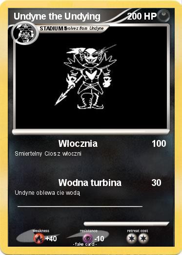 Pokemon Undyne the Undying