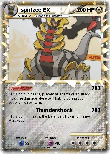Pokemon spritzee EX
