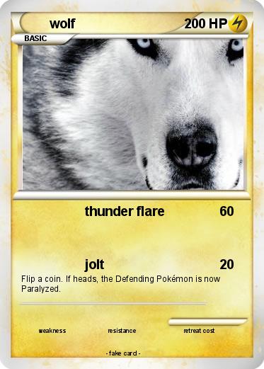 Pokemon wolf