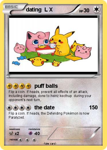 Pokemon dating  L X