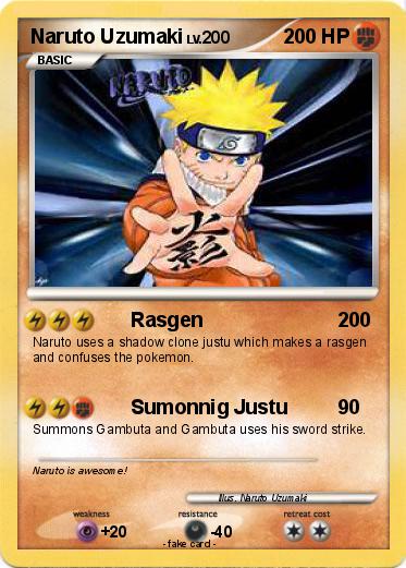 Pokemon Naruto Uzumaki