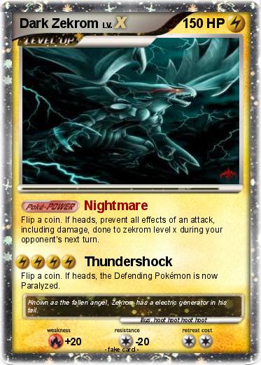 Pokemon Dark Zekrom