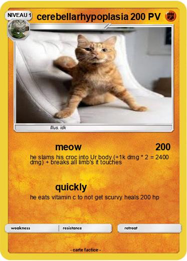 Pokemon cerebellarhypoplasia