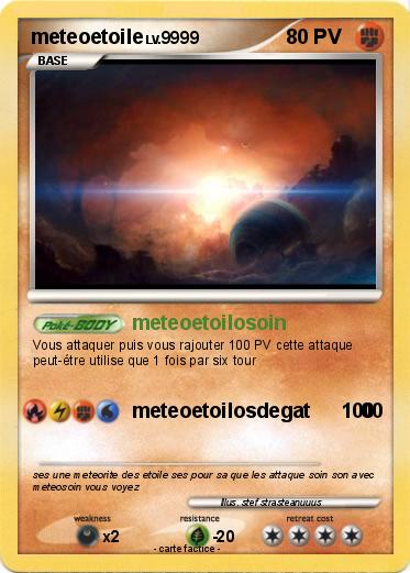 Pokemon meteoetoile
