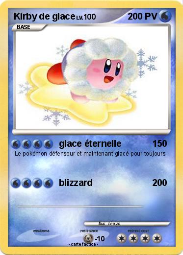 Pokemon Kirby de glace