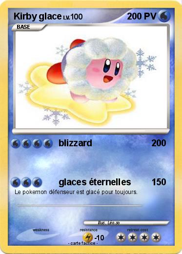Pokemon Kirby glace