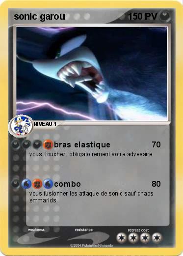 Pokemon sonic garou