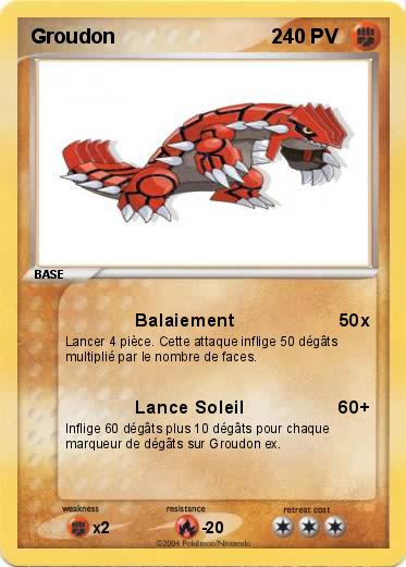 Pokemon Groudon                            2