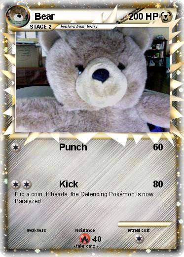 Pokemon Bear