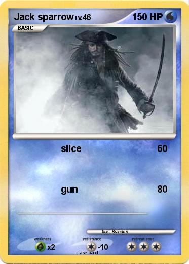 Pokemon Jack sparrow