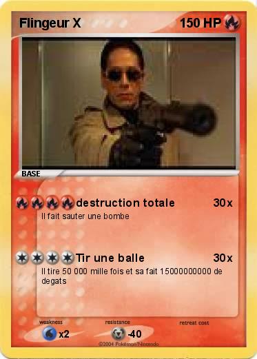 Pokemon Flingeur X