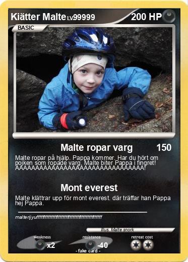 Pokemon Kiätter Malte