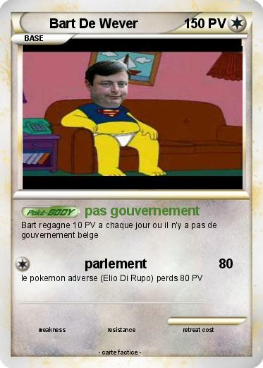 Pokemon Bart De Wever