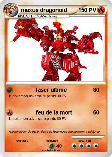 Pokemon maxus dragonoid