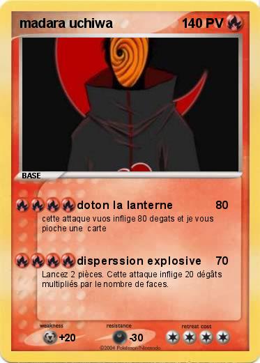 Pokemon madara uchiwa