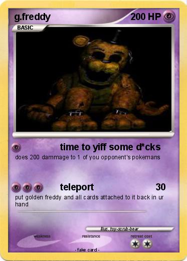Pokemon g.freddy