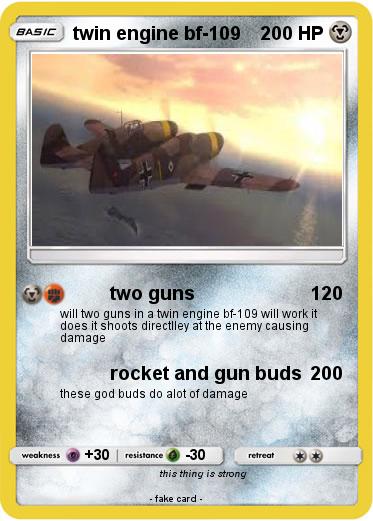 Pokemon twin engine bf-109