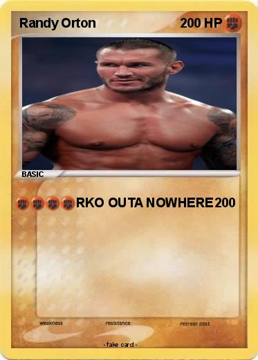 Pokemon Randy Orton