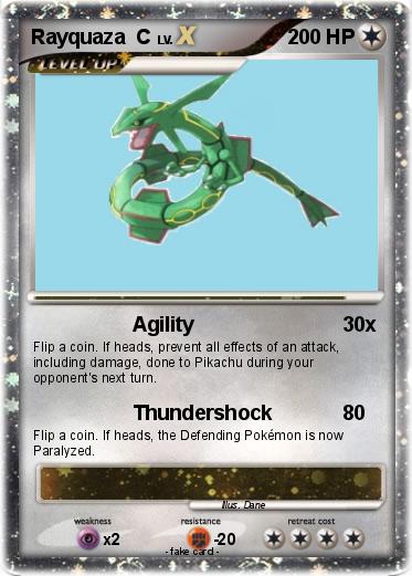 Pokemon Rayquaza  C