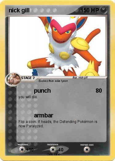 Pokemon nick gill