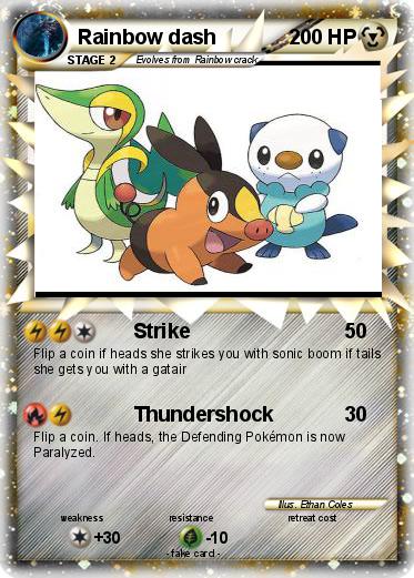 Pokemon Rainbow dash