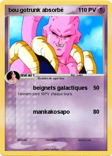 Pokemon bou gotrunk absorbé