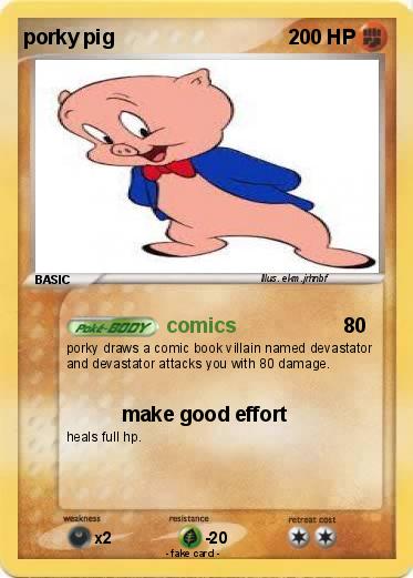 Pokemon porky pig