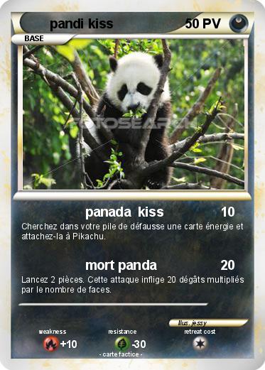 Pokemon pandi kiss