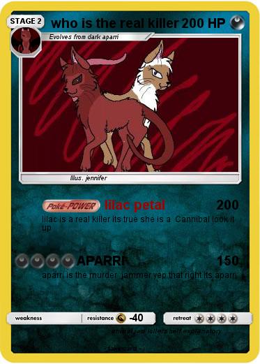 Pokemon who is the real killer