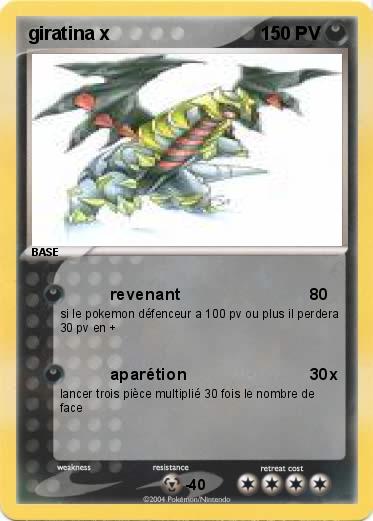 Pokemon giratina x