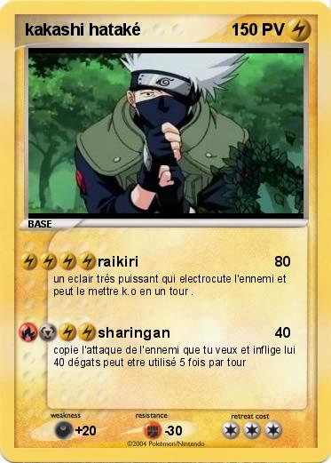 Pokemon kakashi hataké