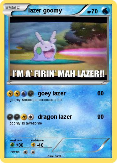 Pokemon lazer goomy