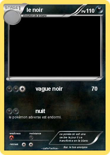 Pokemon le noir