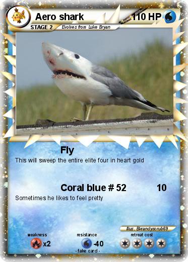 Pokemon Aero shark