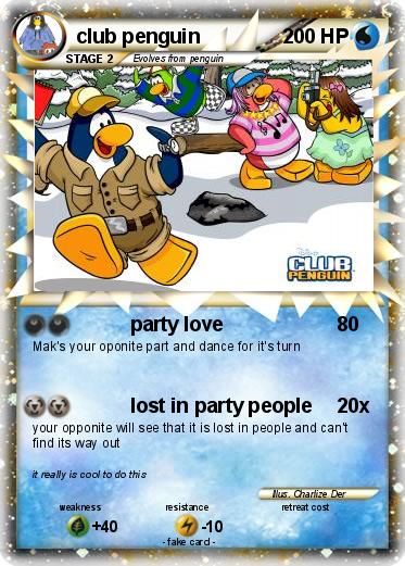 Pokemon club penguin