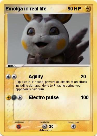 Pokemon Emolga in real life