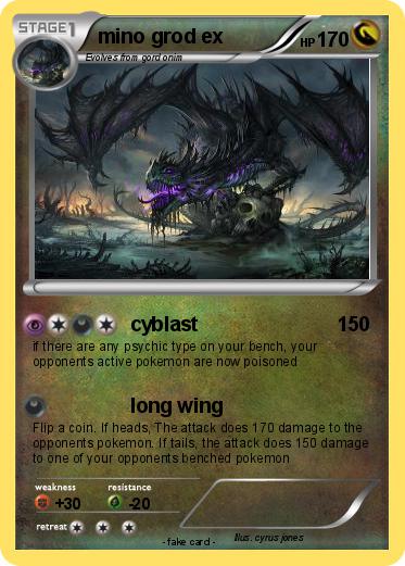Pokemon mino grod ex