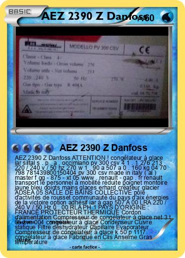 Pokemon AEZ 2390 Z Danfoss