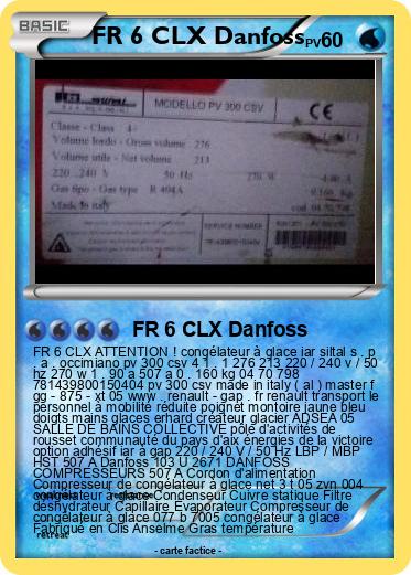 Pokemon FR 6 CLX Danfoss