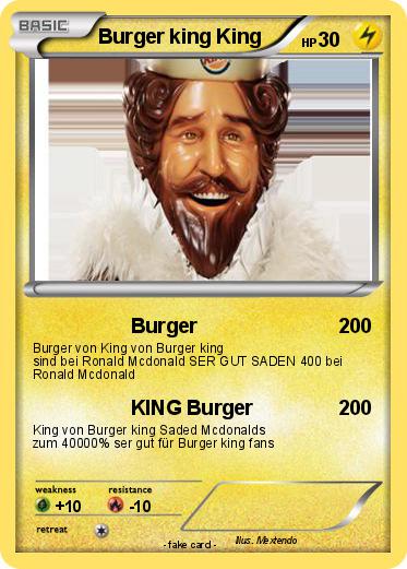 Pokemon Burger king King