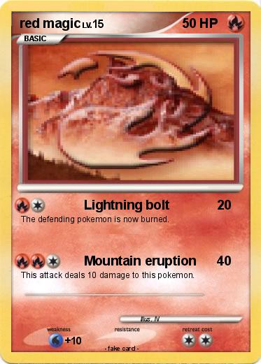 Pokemon red magic