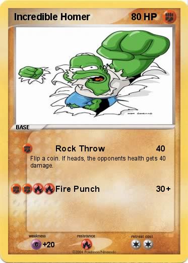 Pokemon Incredible Homer