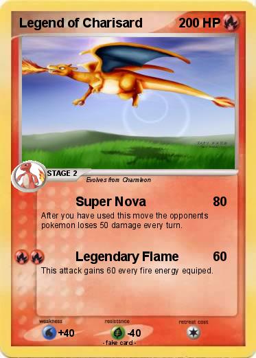 Pokemon Legend of Charisard