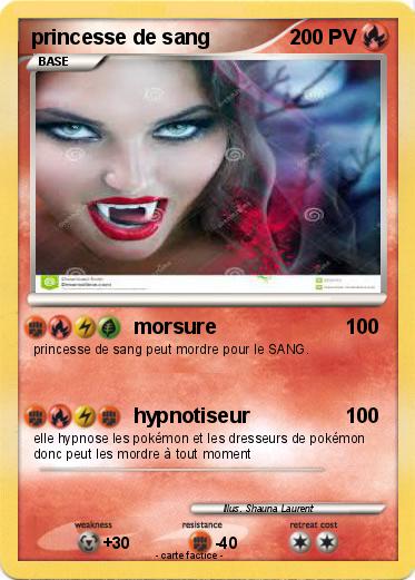 Pokemon princesse de sang