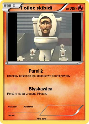 Pokemon Toilet skibidi