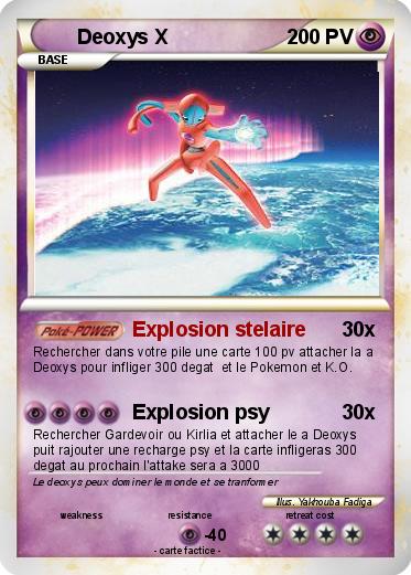Pokemon Deoxys X
