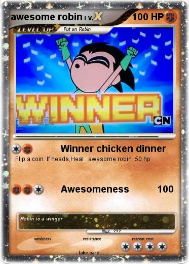 Pokemon awesome robin