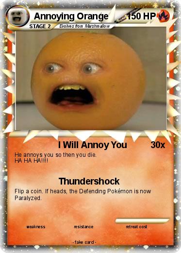 Pokemon Annoying Orange