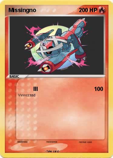 Pokemon Missingno