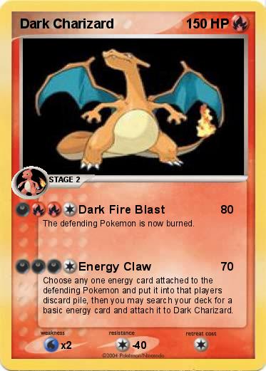 Pokemon Dark Charizard